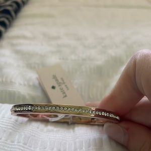 Kate Spade rose gold bangle bracelet